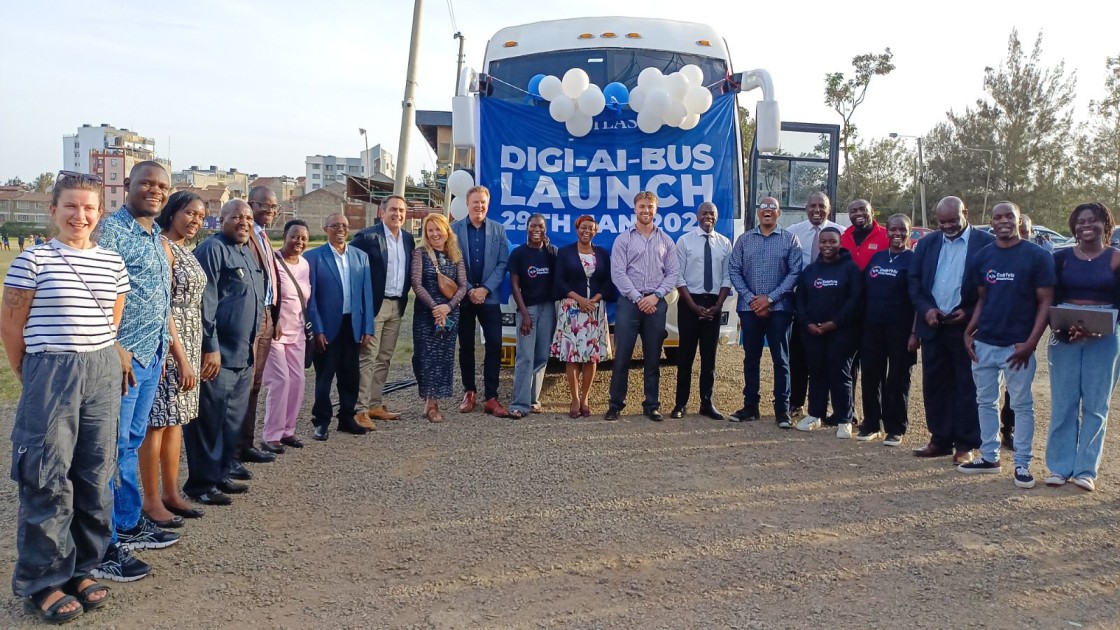 KRDA launches mobile AI bus to bring digital lessons to public schools