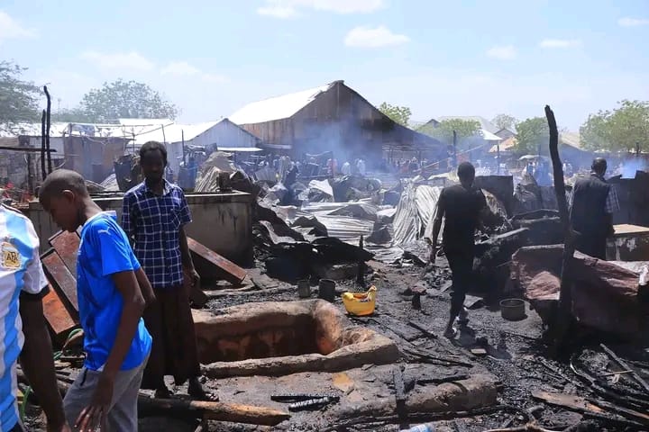 Traders count losses as fire destroys businesses at Ifo Refugee Camp