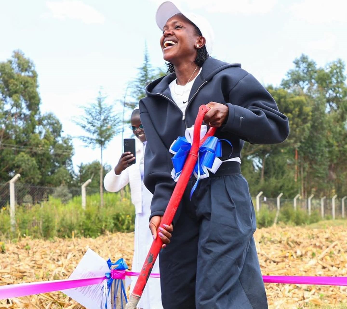 Kipyegon breaks ground on maternity ward to uplift women