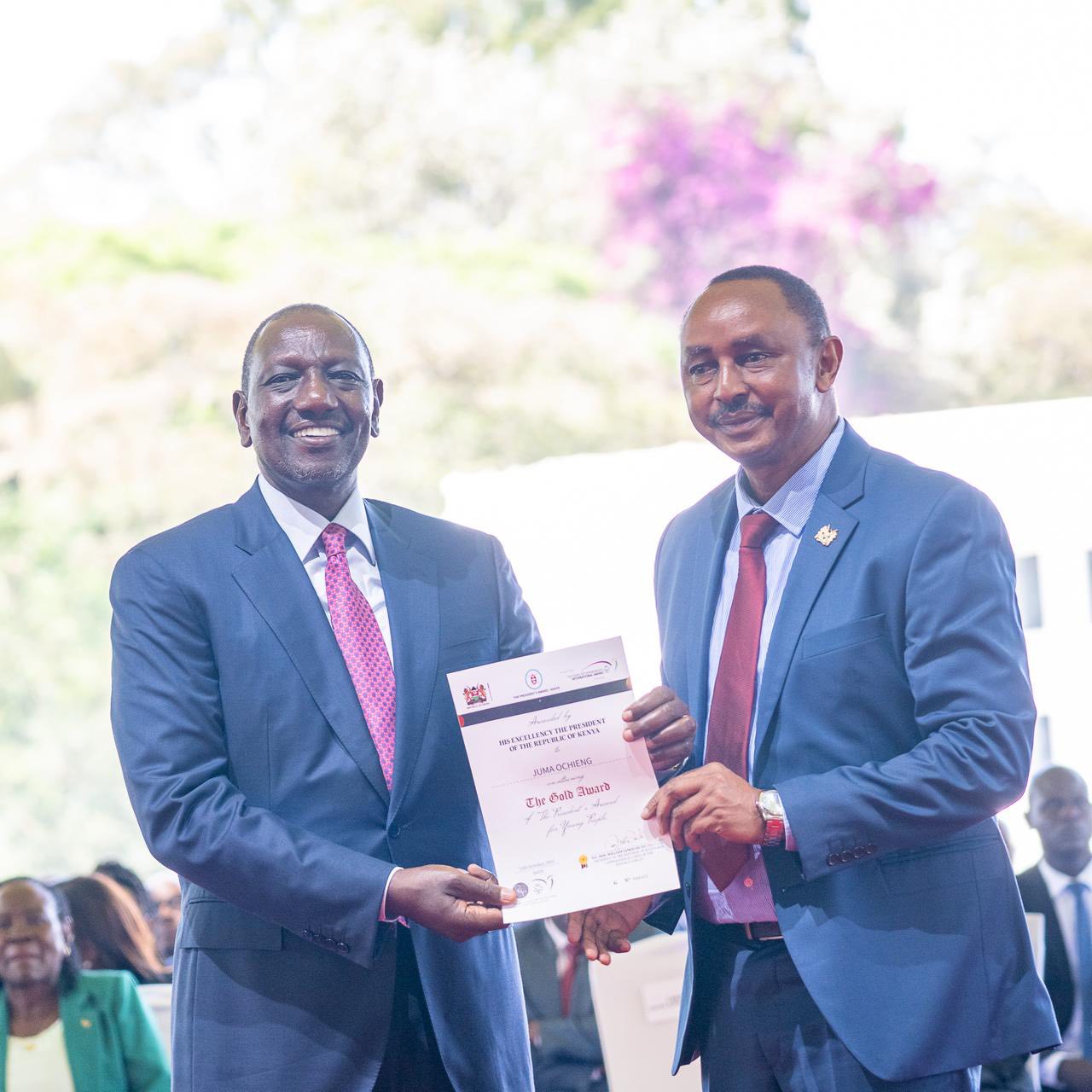 Ruto pledges promotion consideration for mentors of President’s Award recipients