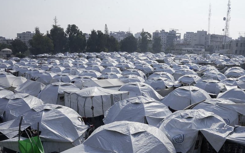 Winter storms leave 65,000 Gaza households without safe shelter, UN says