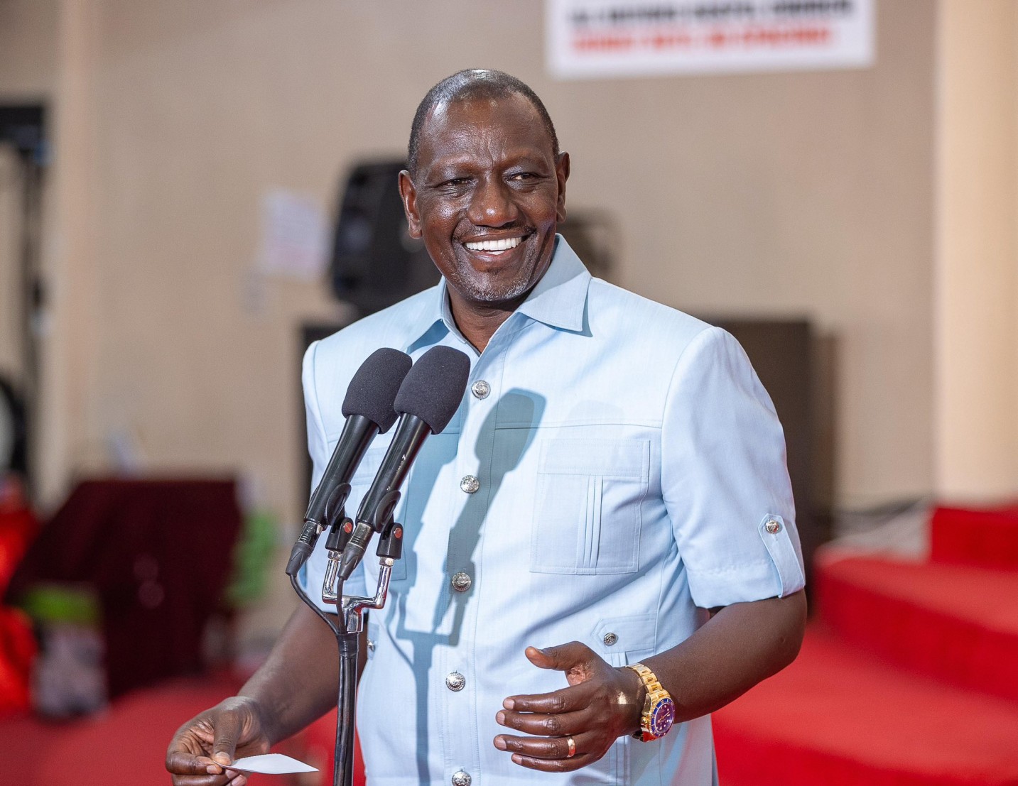 Ruto to security agencies: Churches must remain places of peace