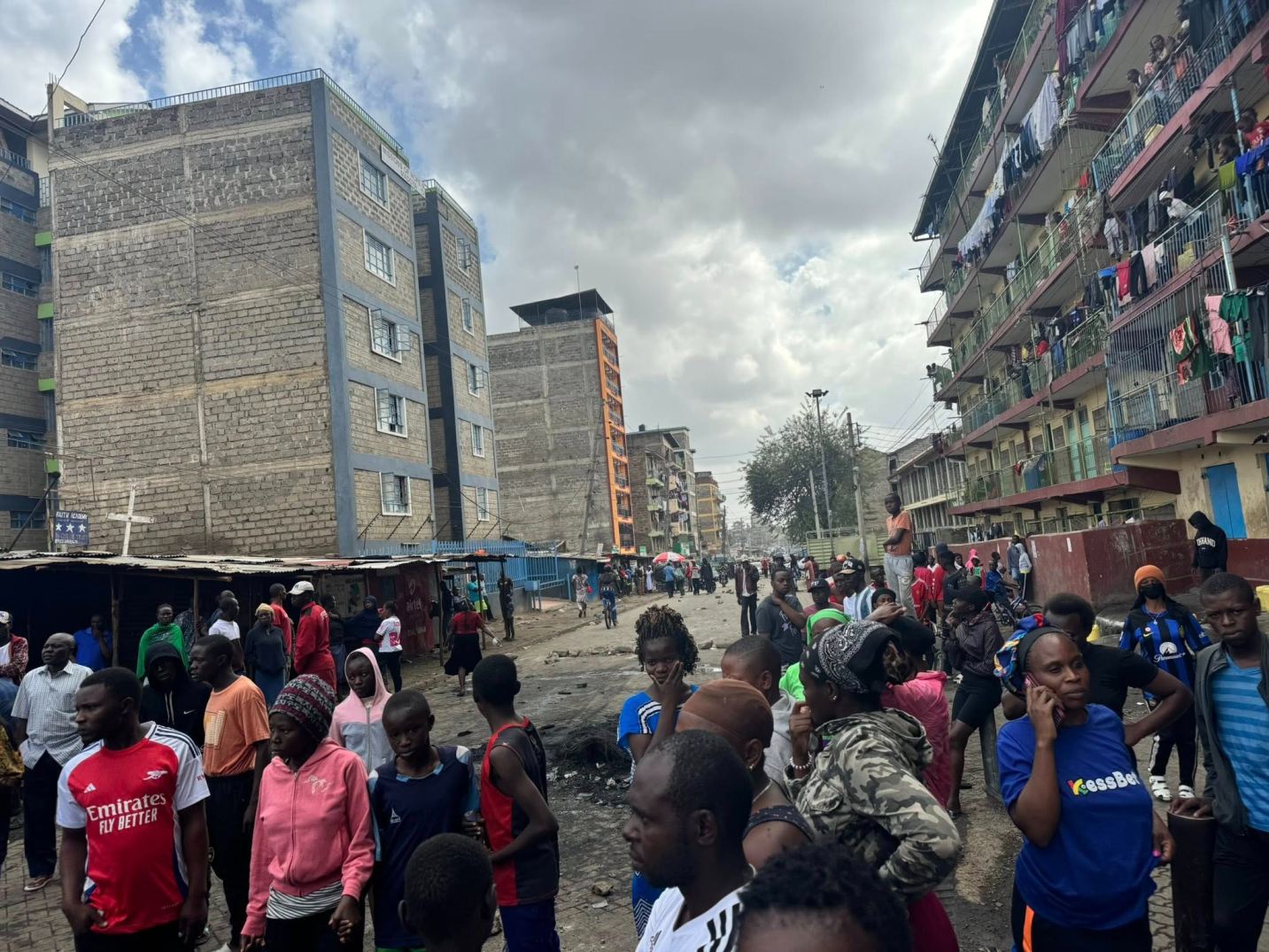 KMTC student shot dead in Huruma chaos as residents demand justice