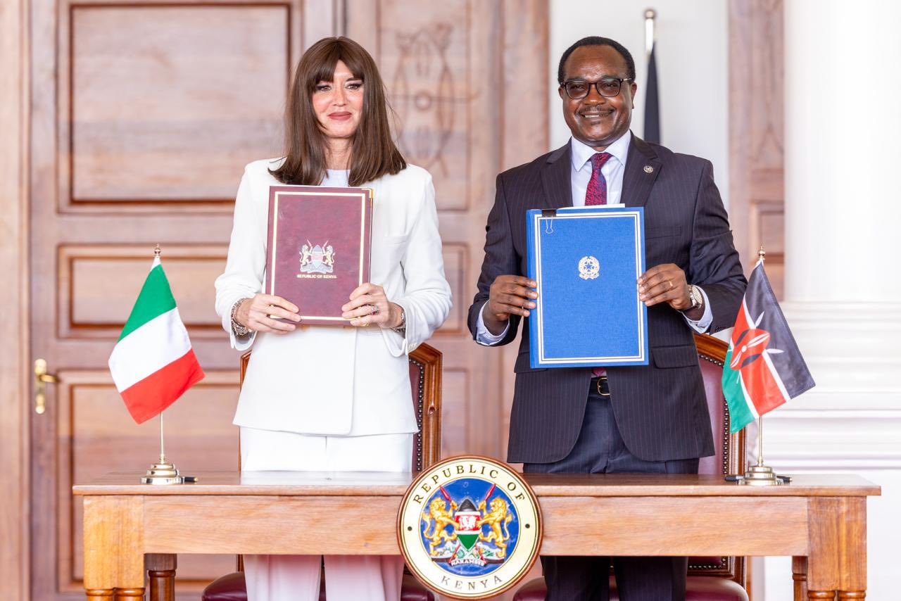 Kenya, Italy sign new education MoU to boost AI, research ties