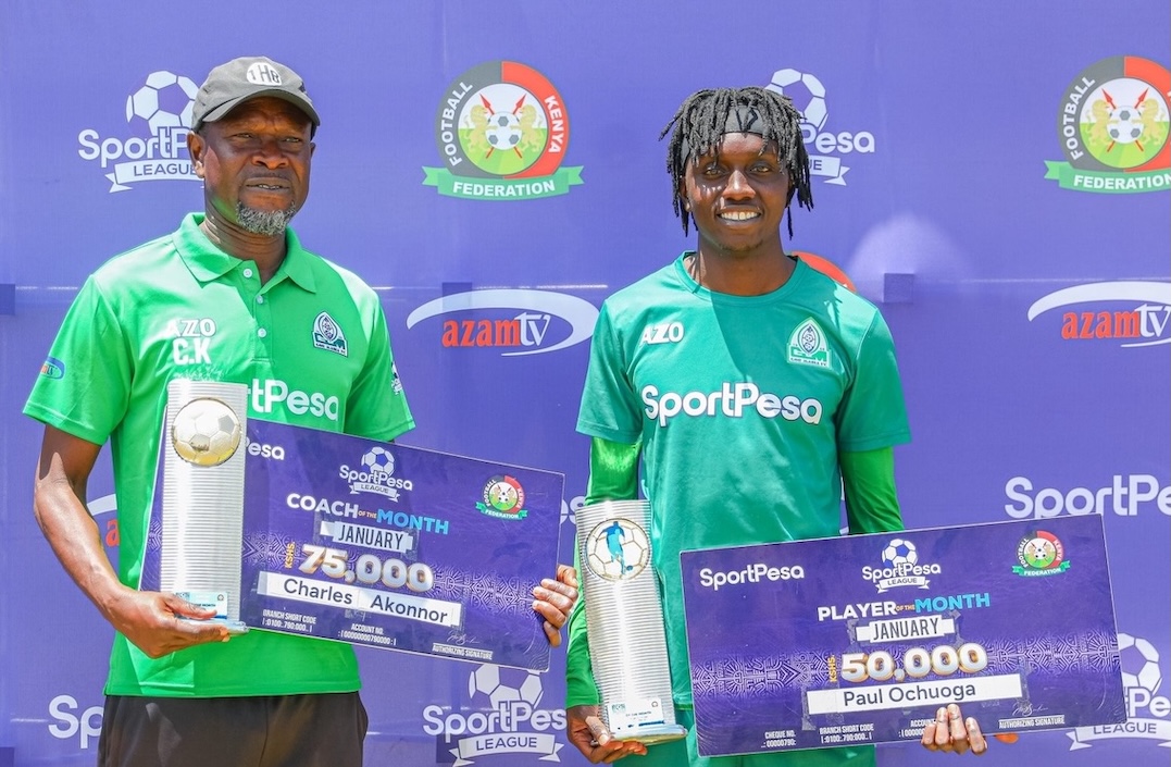 Gor Mahia Sweep January Awards