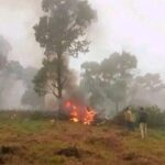 Six killed after helicopter bursts into flames in Mosop, Nandi county