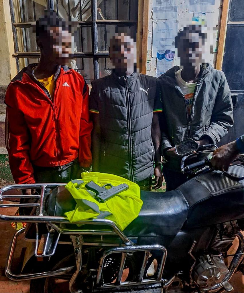 Three suspects arrested in Thika West over mobile phone snatching