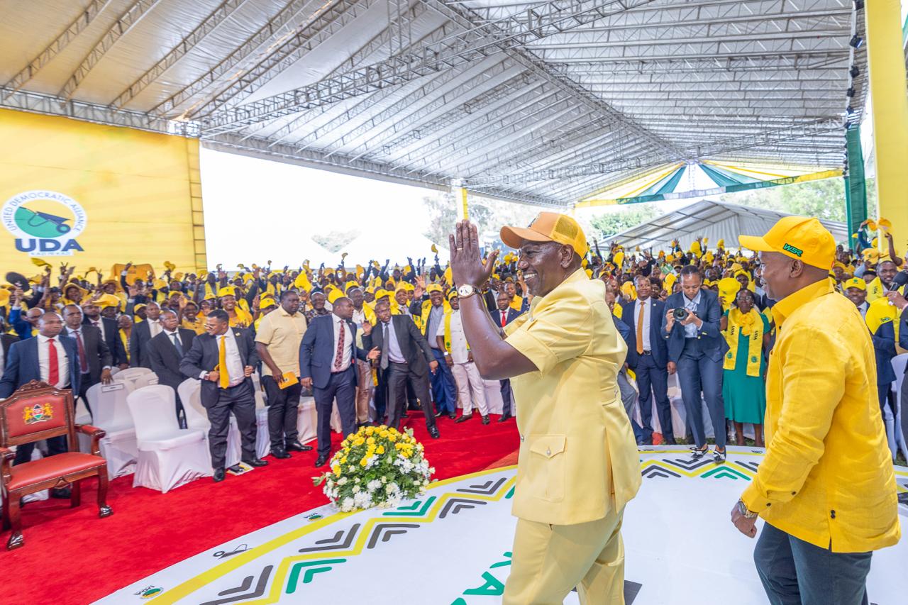 PHOTOS: State House buzzes as over 10,000 UDA hopefuls attend forum