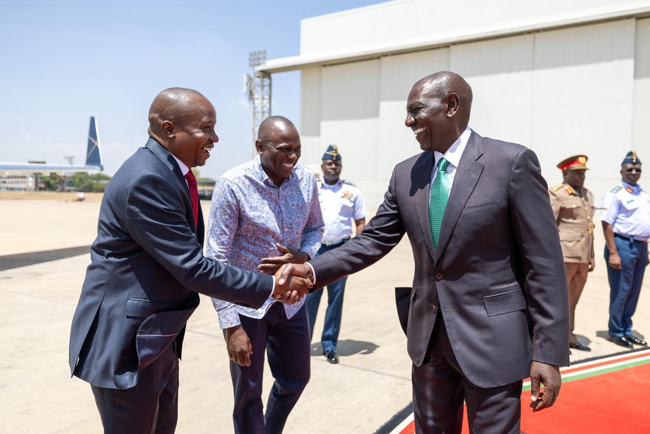 President Ruto jets to Ethiopia ahead of AU summit