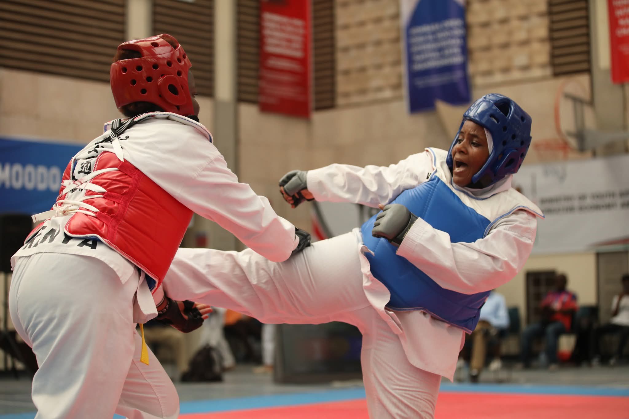 Salma's first ever women's Tong IL Moo Do National championships
