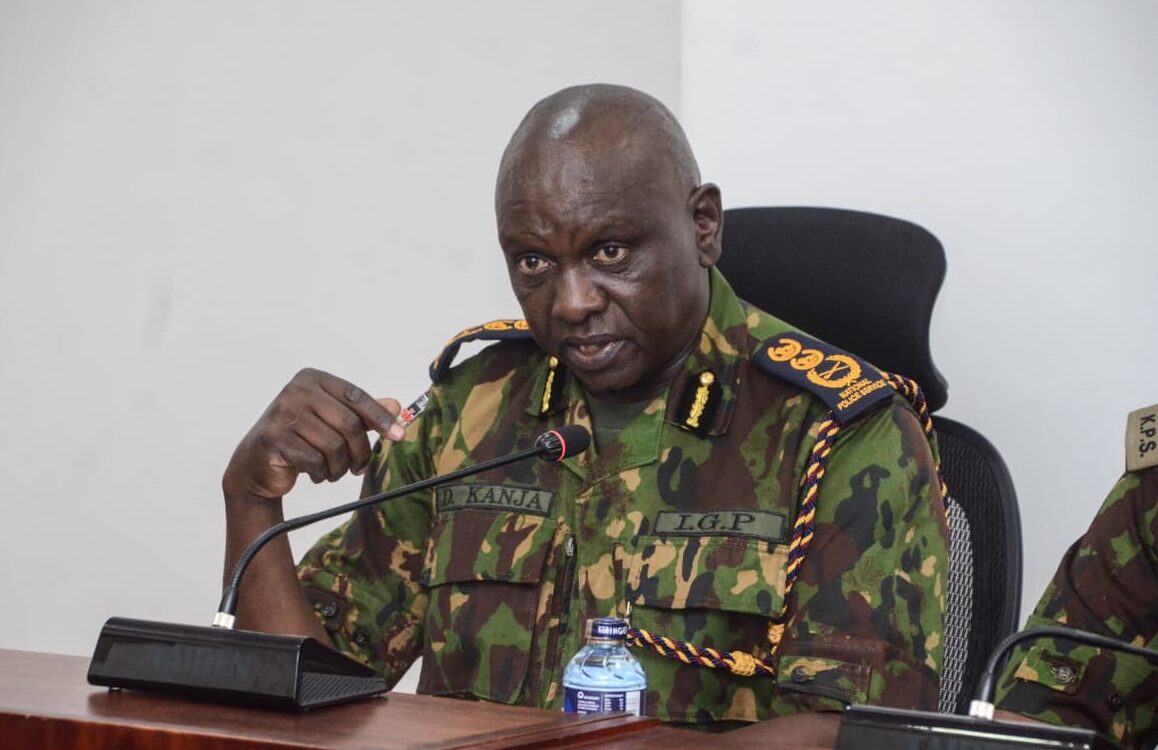 IG Kanja warns of crackdown as violence targeting police rises