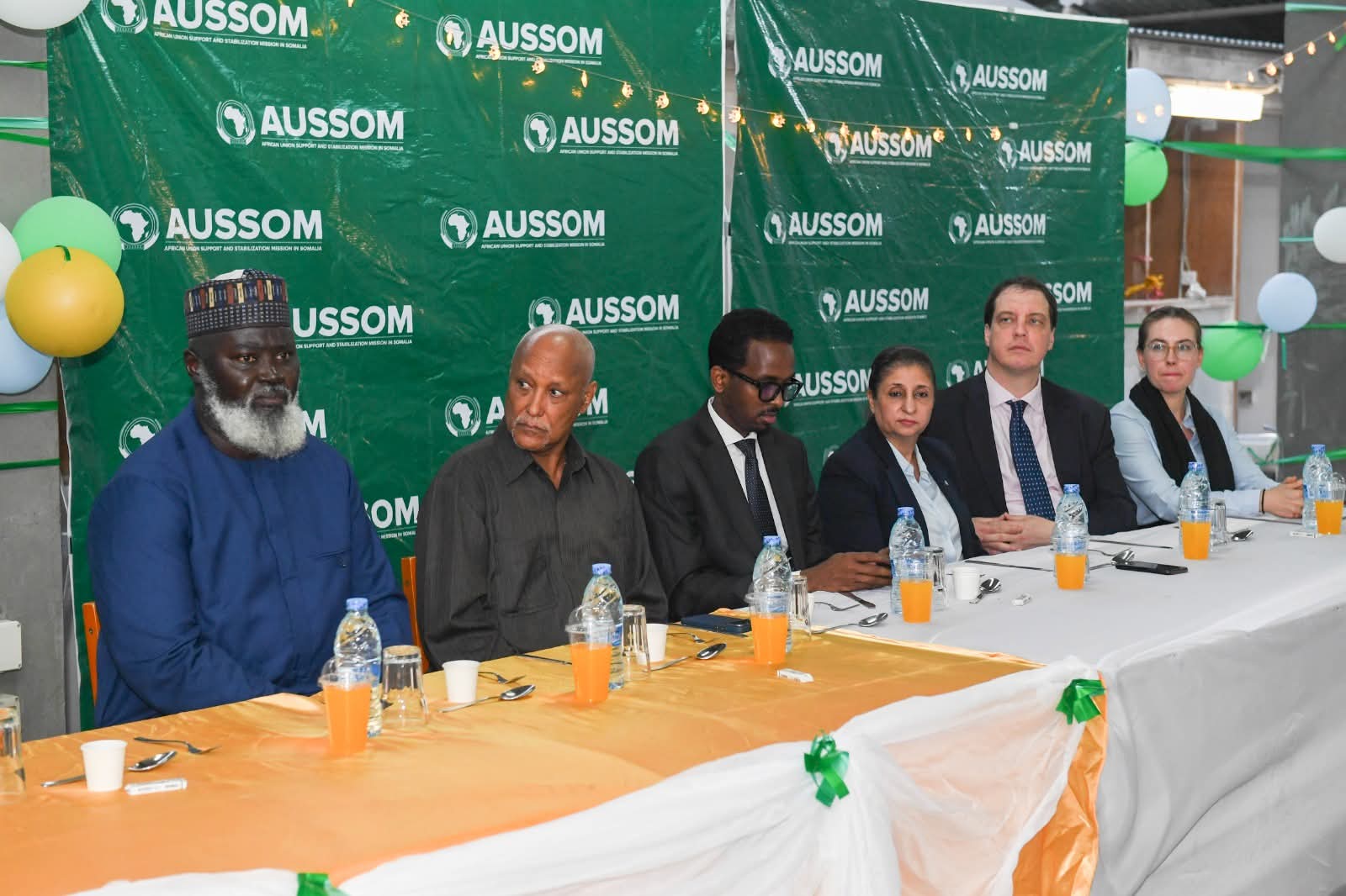 AUSSOM hosts Iftar for Somali officials, partners in Mogadishu