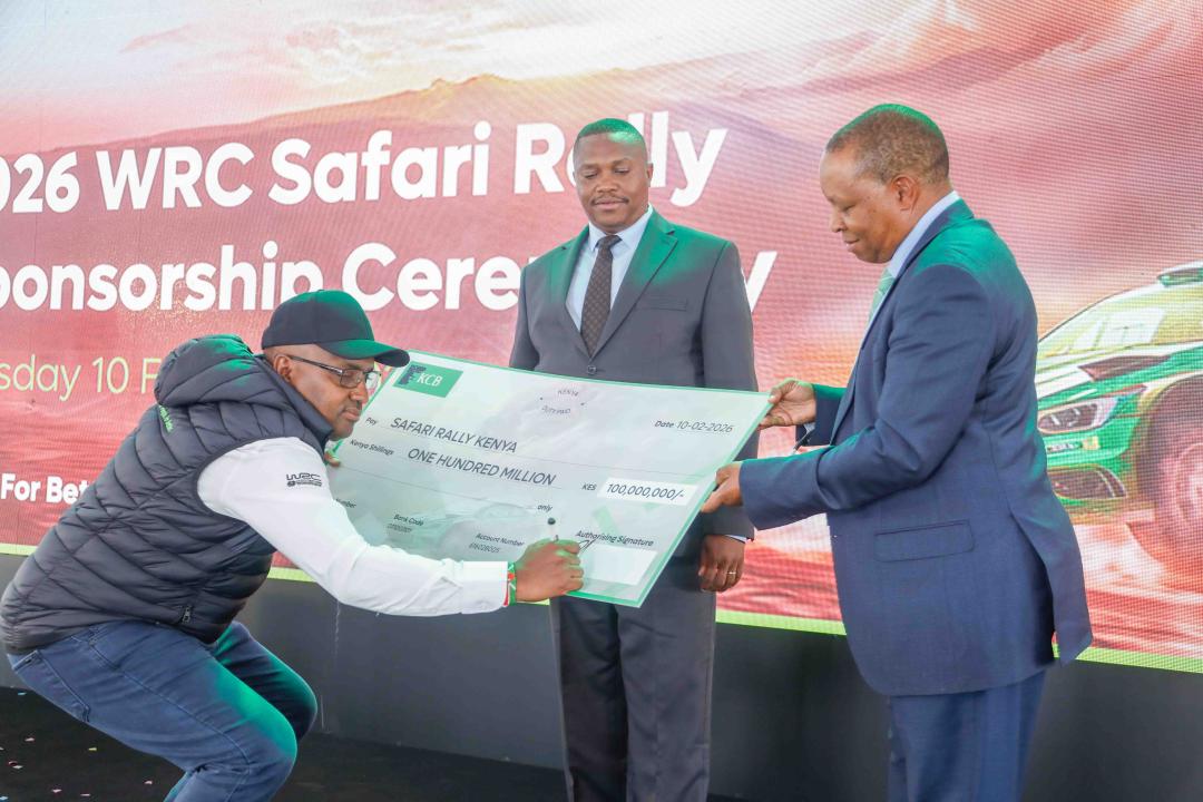 KCB’s Ksh 227M boost for 2026 WRC Safari Rally