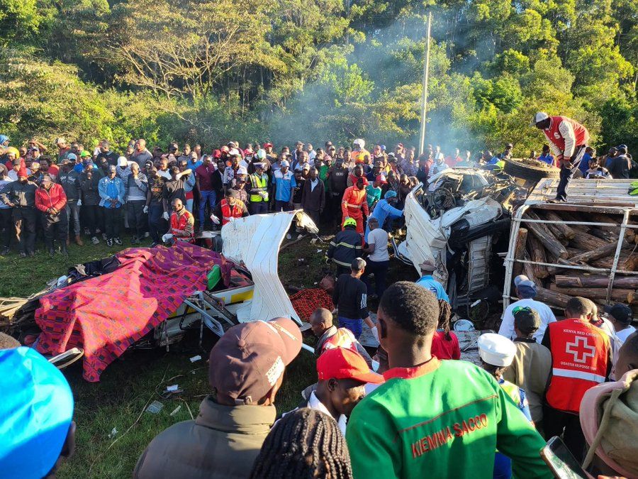 NPS launches probe into fatal Nyeri-Nyahururu road crash that claimed 15 lives