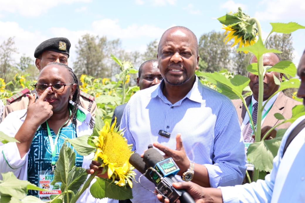 CS Kagwe unveils oil-crop initiative to cut Kenya’s dependence on imported edible oils
