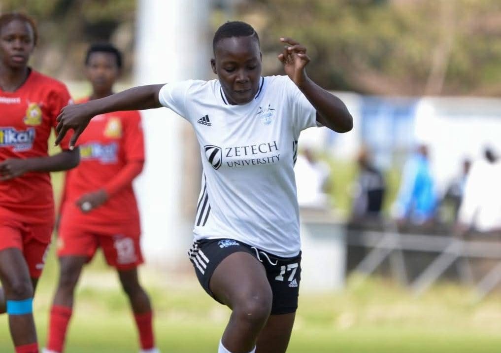 Top tier women's football league side Zetech claims maiden KUSF title