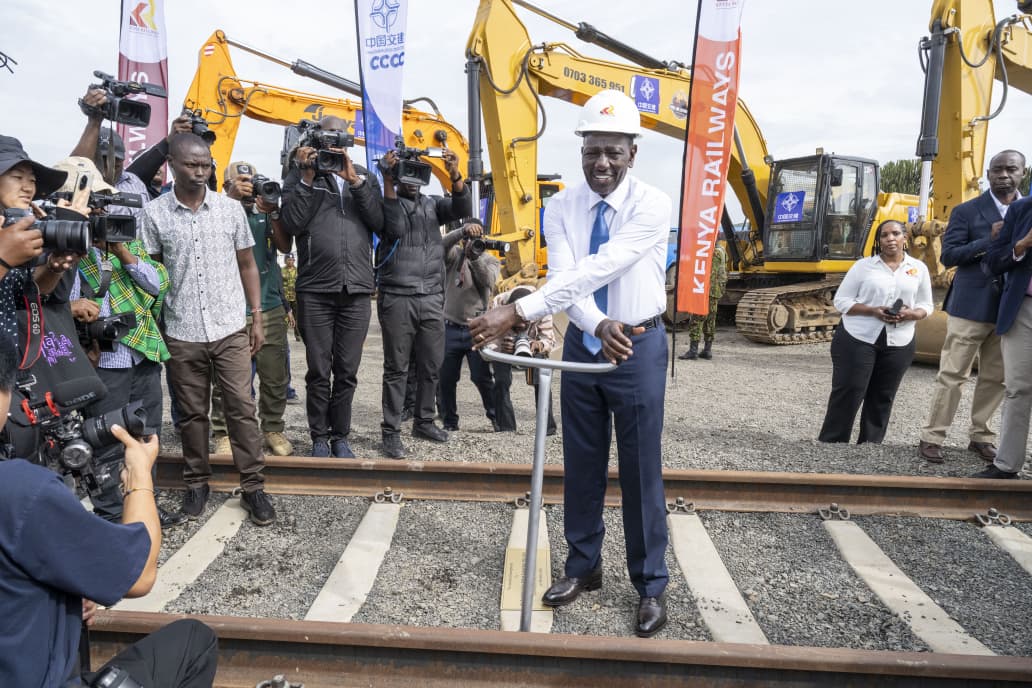 President Ruto breaks ground Naivasha–Kisumu–Malaba SGR to boost regional trade