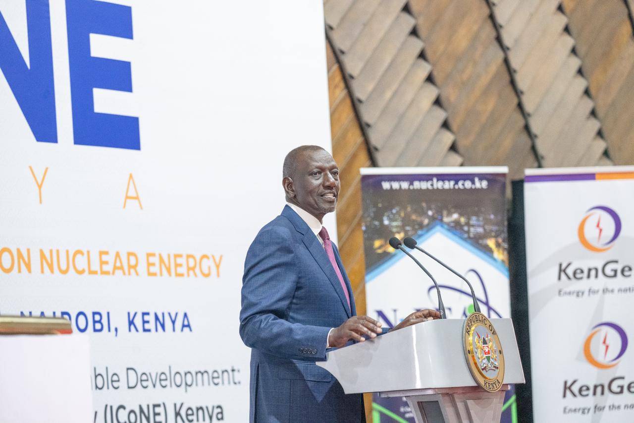 Kenya to triple energy supply as Ruto backs first nuclear plant