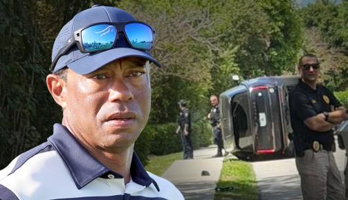 Tiger Woods involved in rollover crash in Florida as authorities investigate