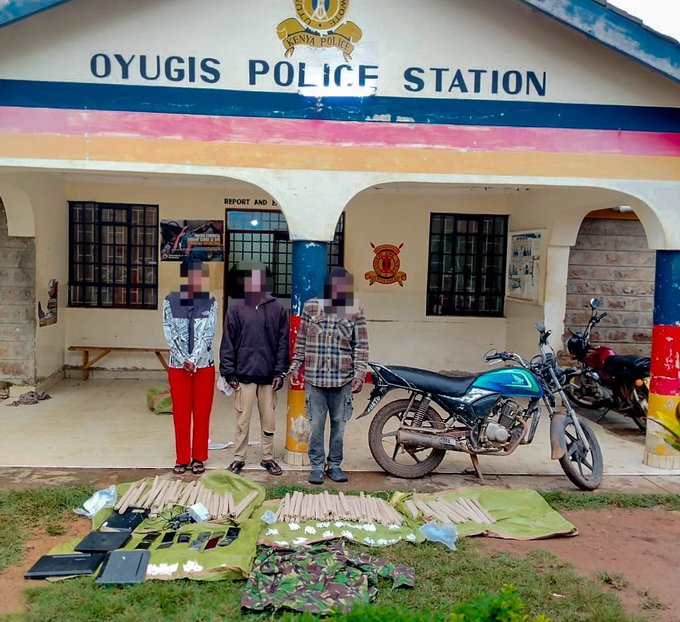 Drug crackdown in Oyugis leads to arrest of three suspects