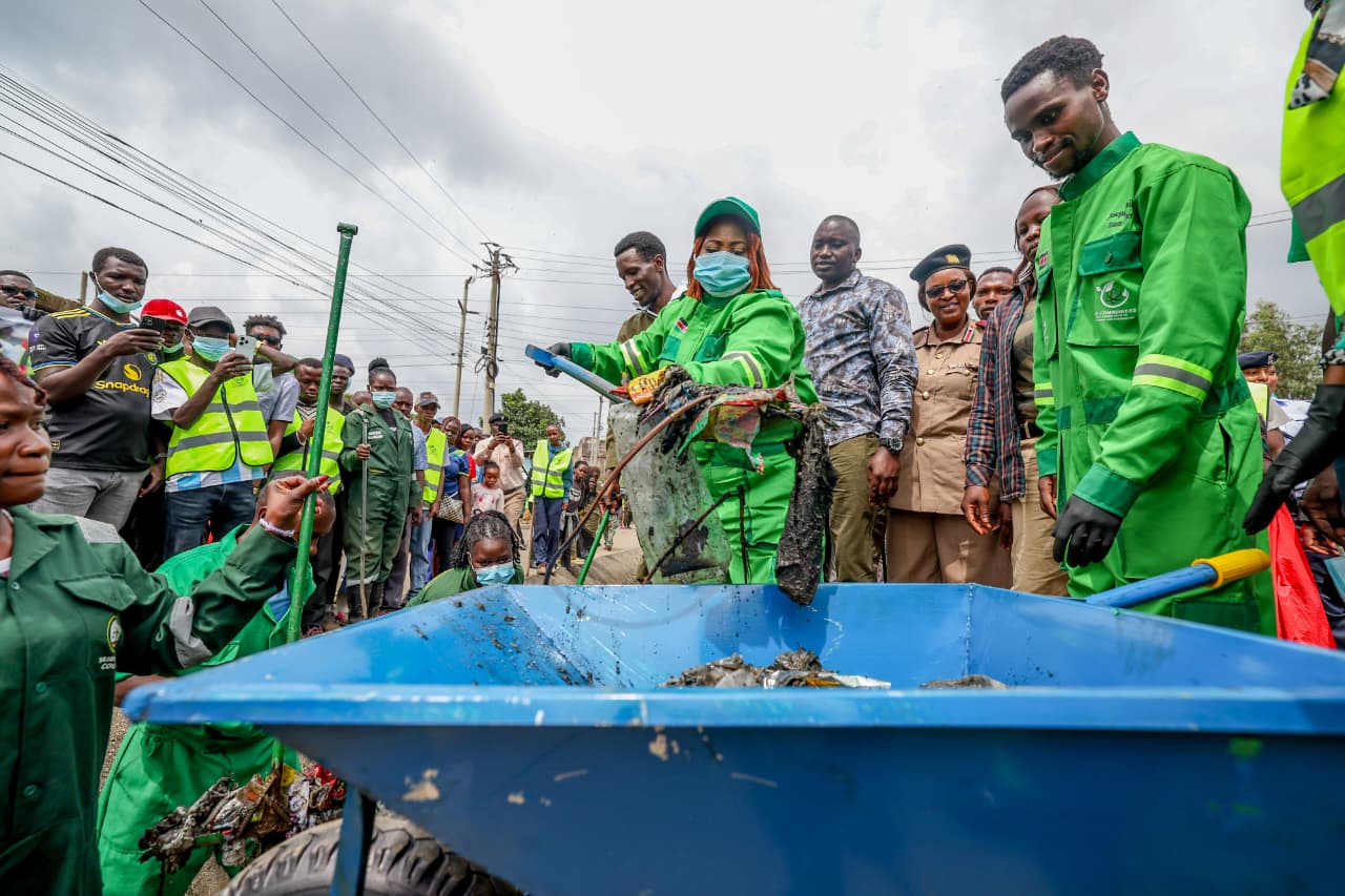 Second Lady Joyce Kithure calls for collective effort to achieve a cleaner Nairobi