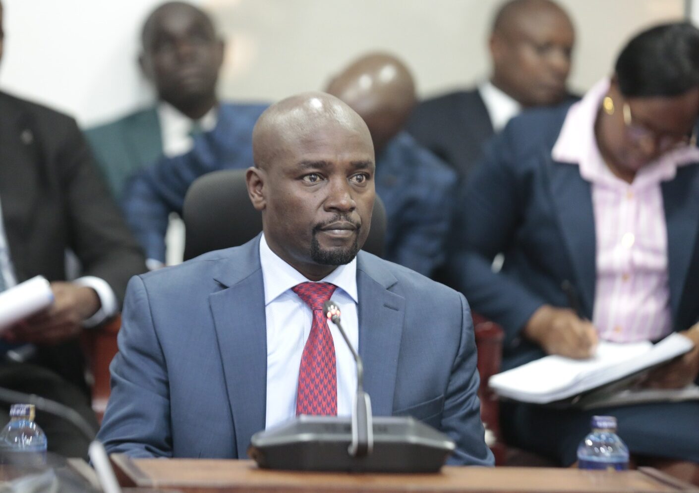 The Bomet Governor Hilary Barchok When he appeared before the Vihiga County Senator Godfrey Osotsi led-Senate County Public Investments and Special Funds Committee in Parliament on 23rd March, 2026. PHOTO/David Bogonko Nyokang’i