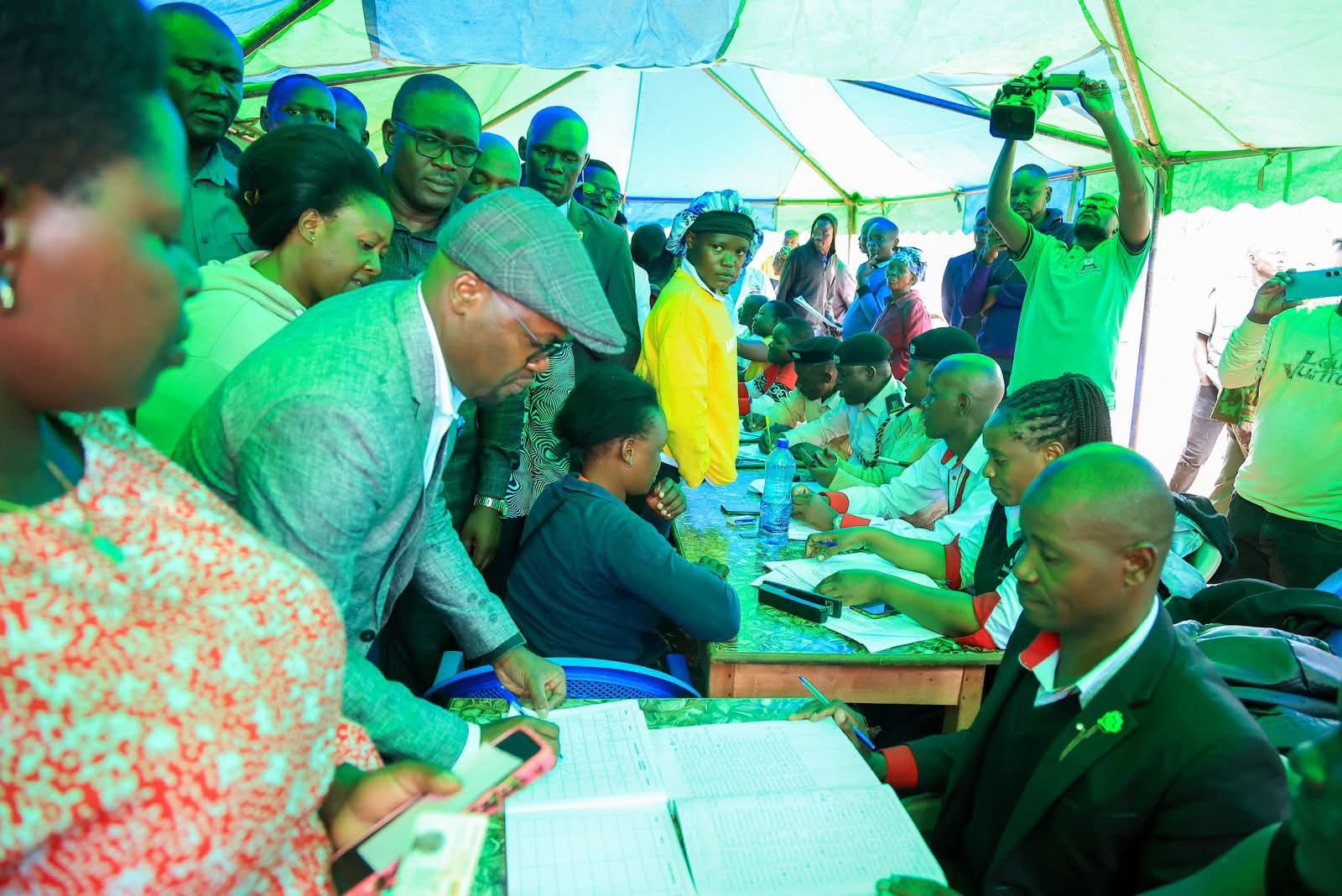 PS Omollo backs peaceful campaigns as ID registration continues