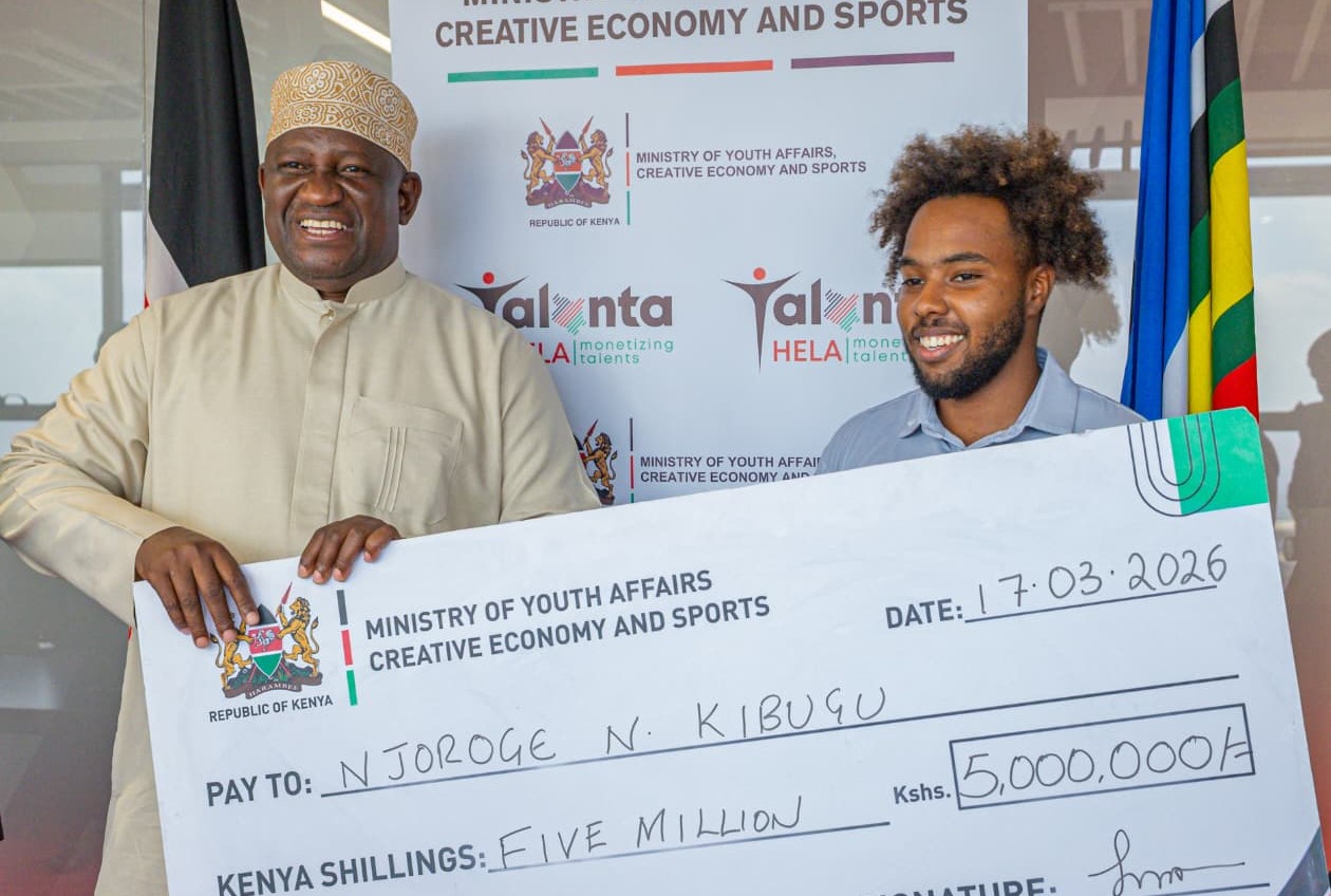 Kibugu receives Sh5 million after MKO exploits