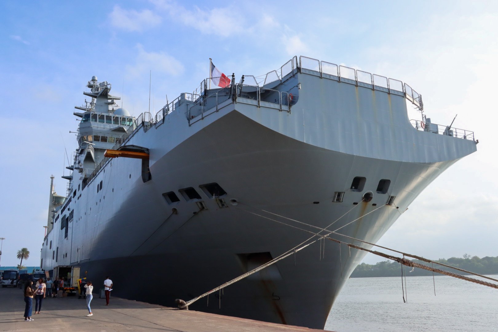French naval task group docks in Mombasa