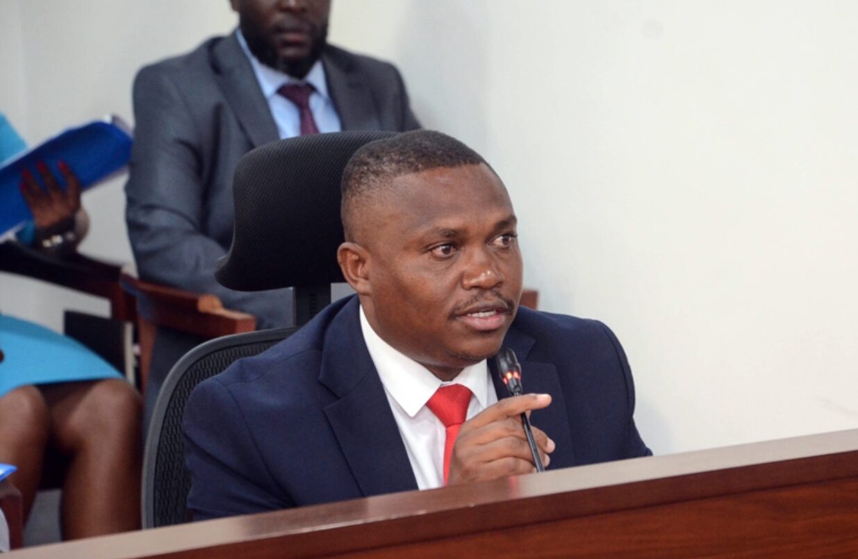 Elijah Mwangi the Principal Secretary, State Department for Sports under the Ministry of Youth Affairs, Creative Economy and Sports when appeared before the National Assembly committee on Sports in Parliament on 19th March,2026. PHOTO/DAVID BOGONKO NYOKANG’I