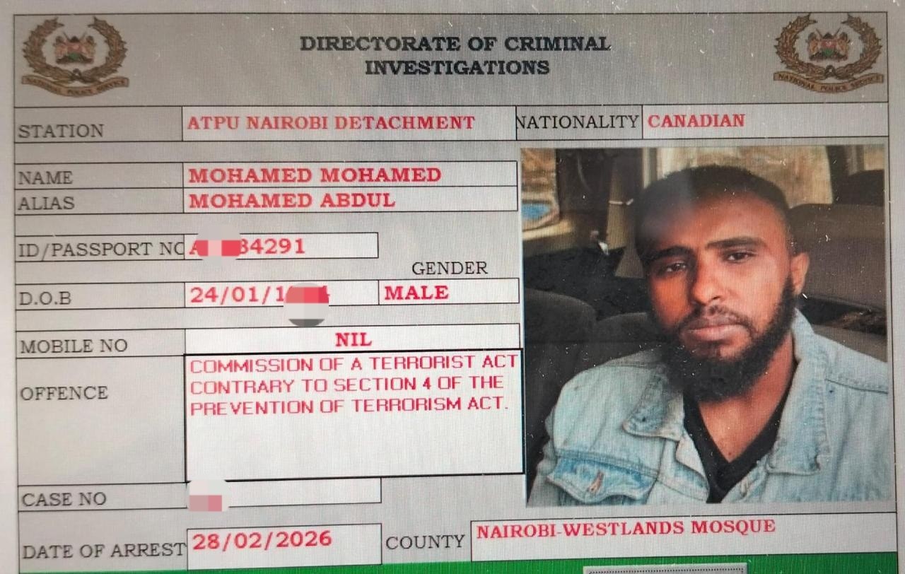 Canadian National charged over Mosque attack in Nairobi