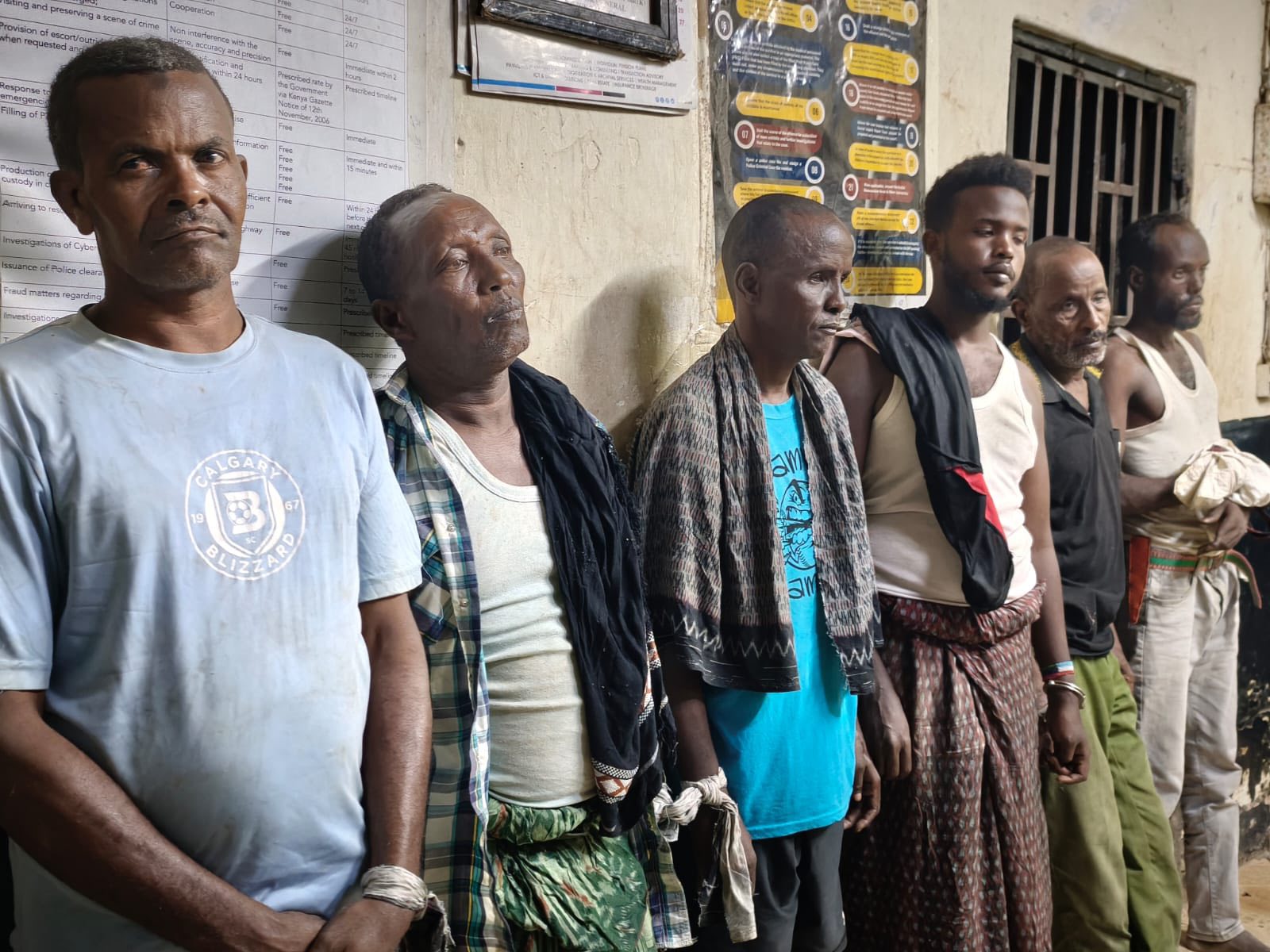 Six suspected poachers arrested in Garissa, AK-47 and giraffe meat seized