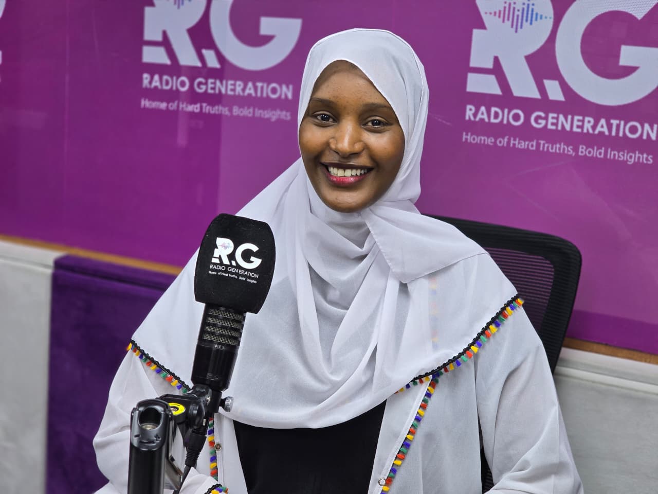 Activist and media personality Hanifa Adan joins Radio Generation, pledges justice-driven storytelling