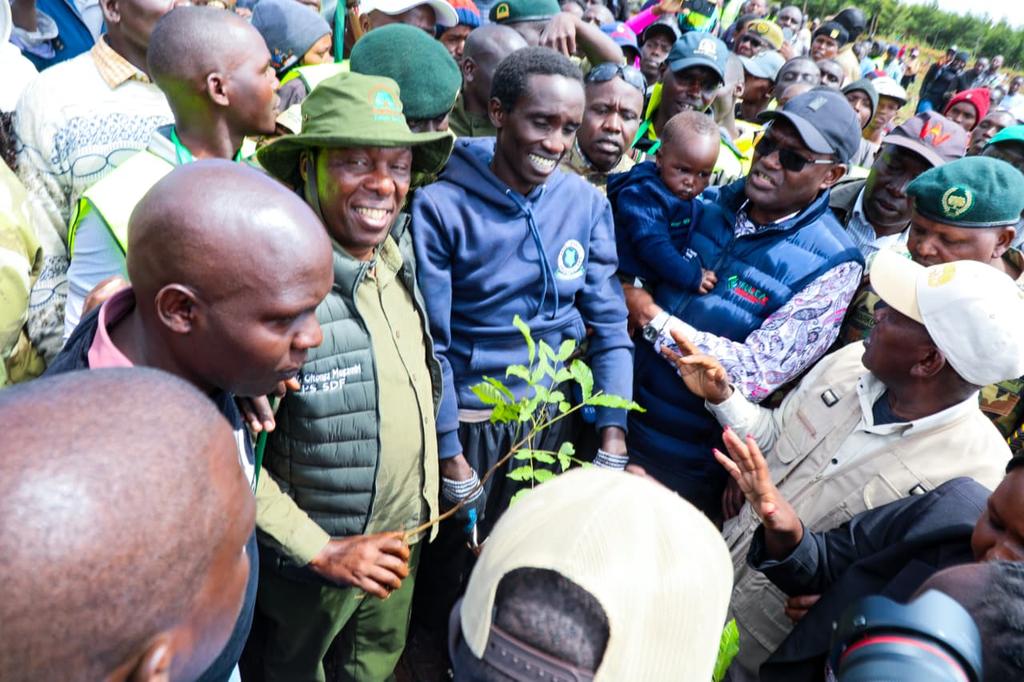 Kibiwott plants 23,326 trees in 24-hour marathon in Elgeyo Marakwet