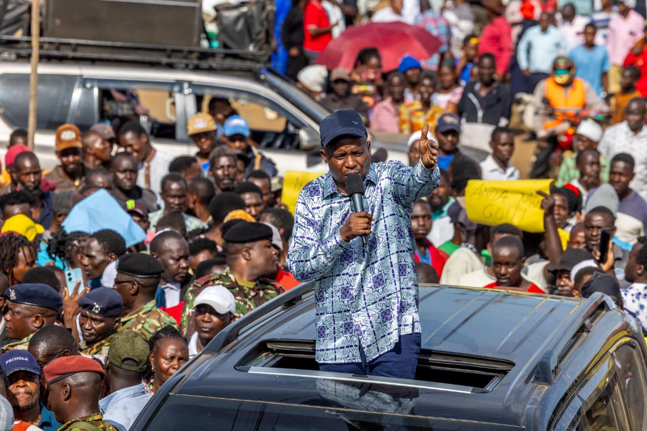 Kindiki vows to focus on development, dismisses political critics