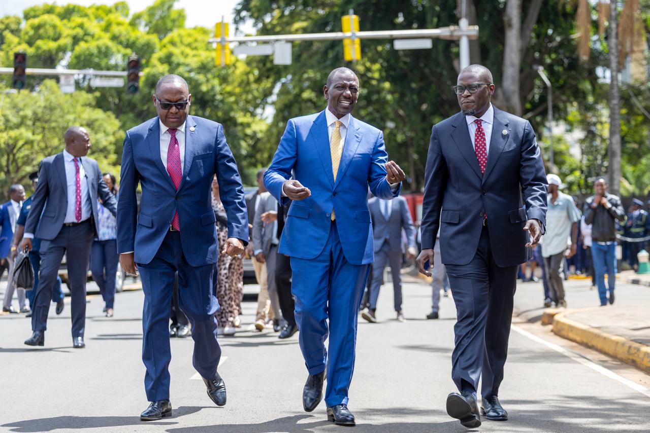 Ruto directs removal of encroaching wall at State House Nairobi