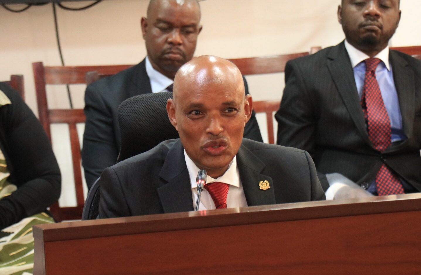 The Directorate of Criminal Investigations (DCI) Mohamed Amin when appeared before the National Assembly’s Committee on Administration and Internal Security