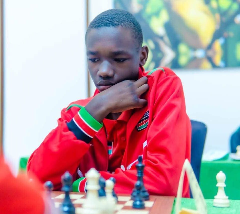 Chess Kenya celebrates Simiyu's SOYA triumph