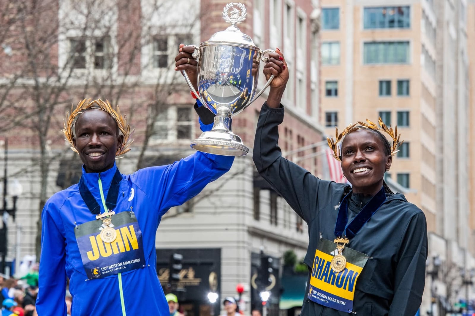 Korir and Lokedi earn Sh25 million each after Boston Marathon victories