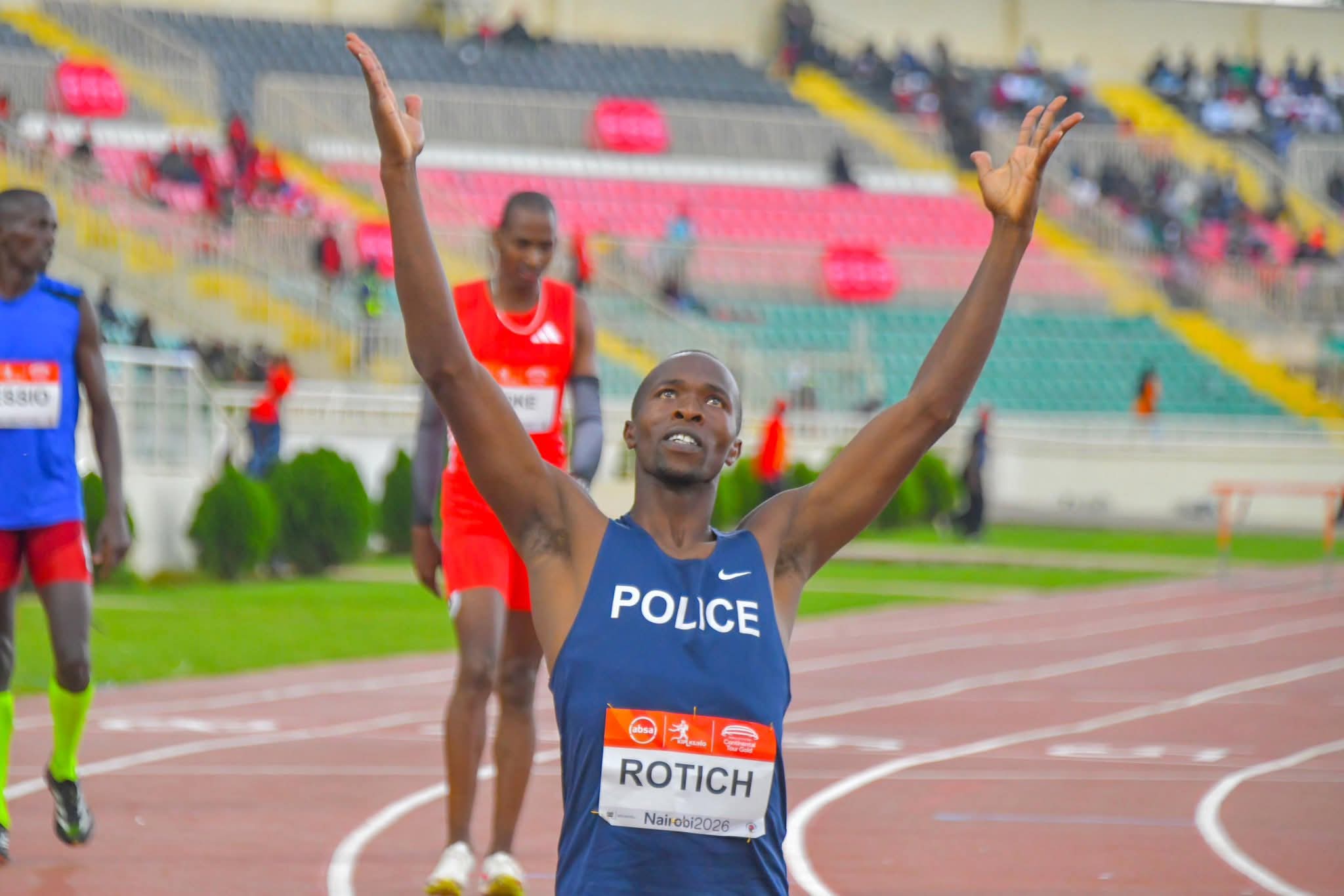 Kipkorir wins 400m hurdles at Kip Keino Classic