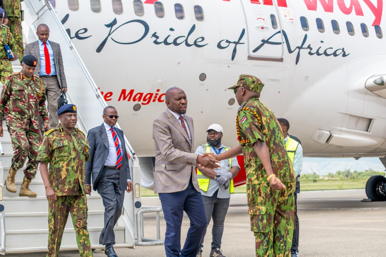 CS Murkomen in Haiti to oversee final withdrawal of 150 Kenya police team