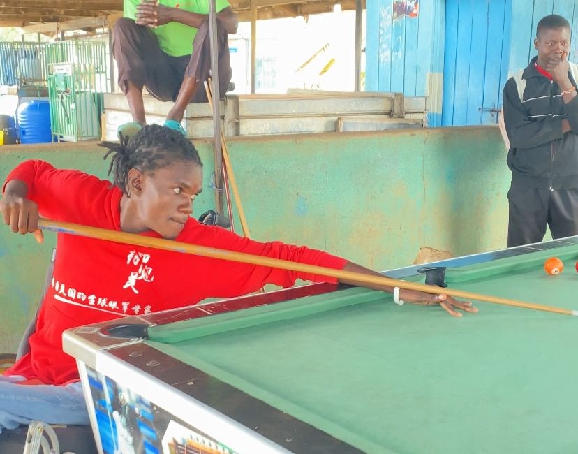 Kenya's first para pool player gets invite to world championship, but in dilemma