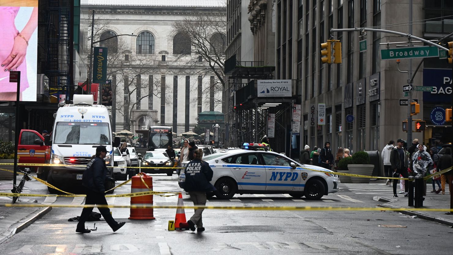 Baby shot dead in pram in New York City, police say