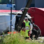 Four killed as school minibus collides with train in Belgium