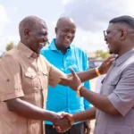 Ruto’s Kilifi speech briefly interrupted after man breaches security at the podium