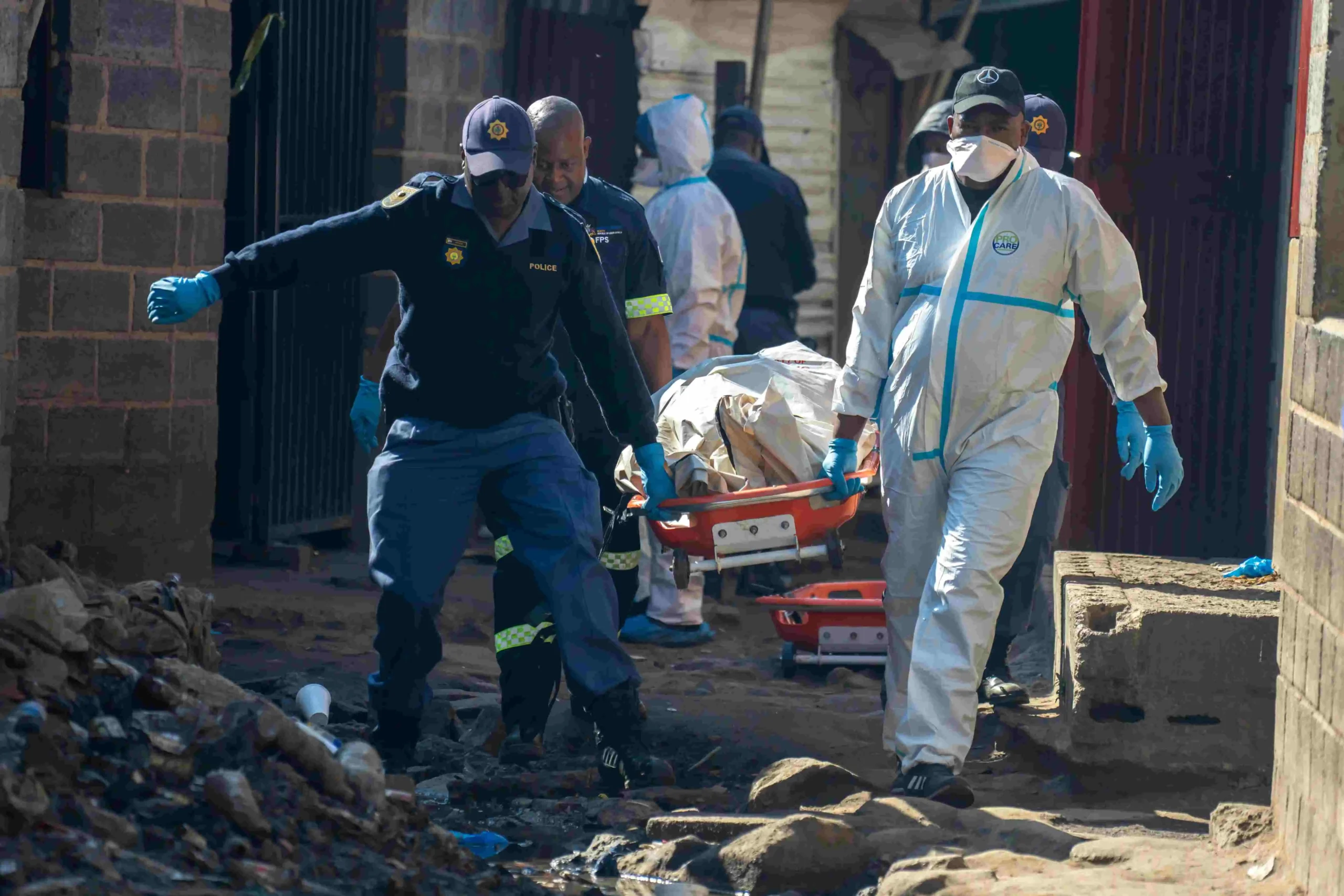 Manhunt launched after 12 killed in Johannesburg informal settlement shooting