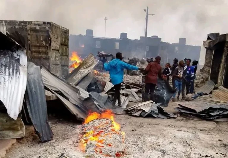 Two killed in Nairobi's Gikomba Market fire - Governor Sakaja
