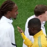 England's Spence criticised for snubbing Partey handshake