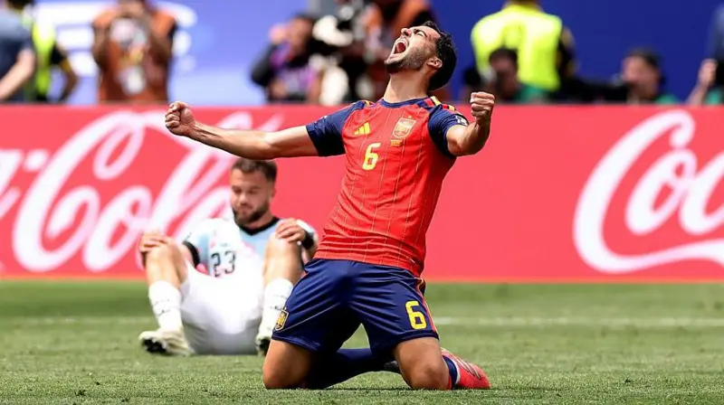 Cult hero Merino strikes again as Spain set up France semifinal