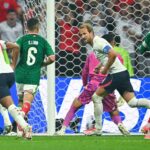 World Cup: Ten-man England battle past Mexico in Azteca thriller